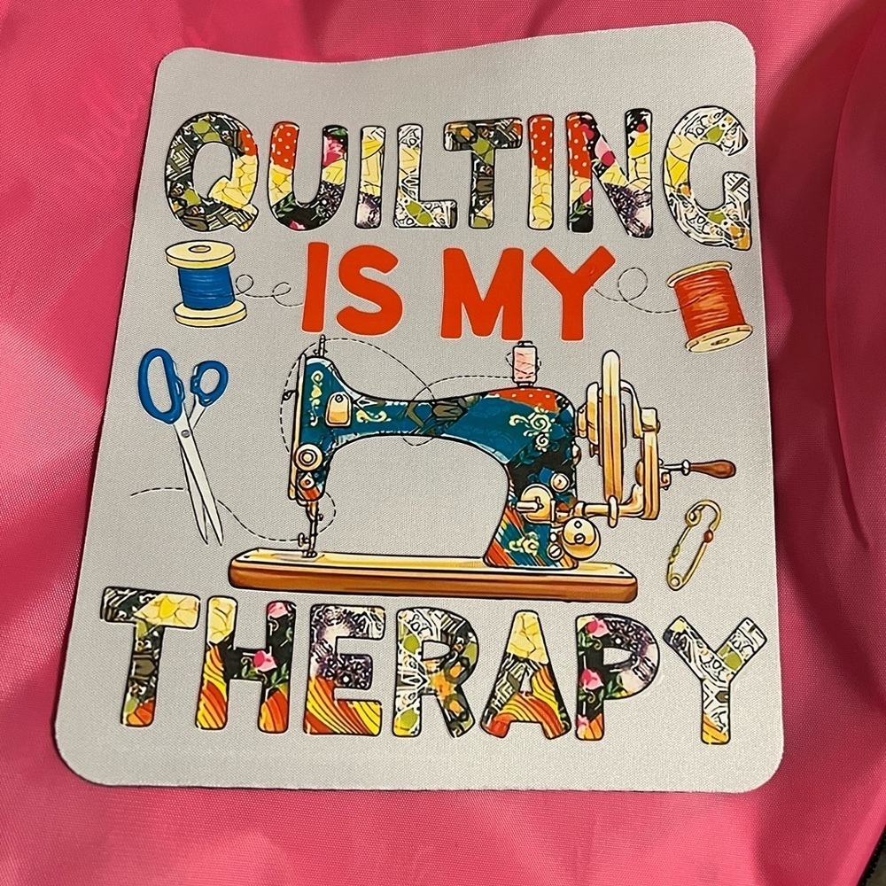 Hand Pressed Mouse Pad!  Brand New!